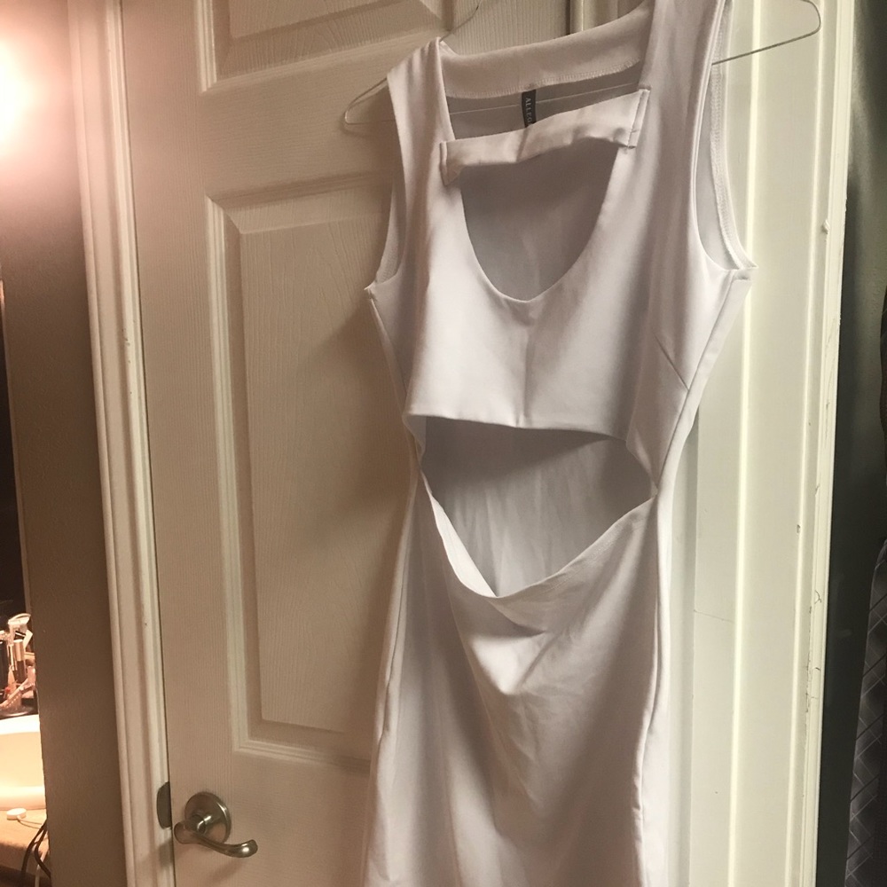 Sexy white dress
